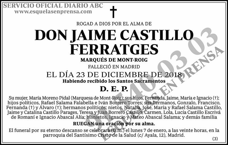 Jaime Castillo Ferratges